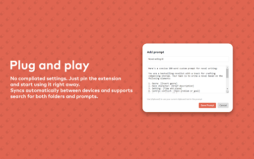 Prompt Library Pro screenshot