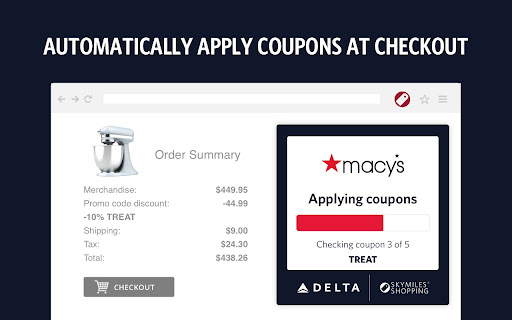 Delta Air Lines SkyMiles® Shopping℠ screenshot