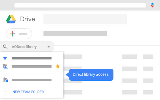 AODocs - Smartbar for Google Workspace screenshot