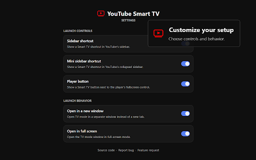 YouTube Smart TV screenshot