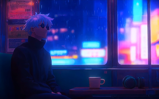 JJK Gojo Satoru Train Live Wallpaper screenshot