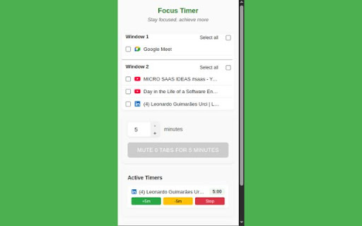 Focus Timer screenshot