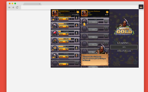 Gold Miner Idle Clicker Game screenshot