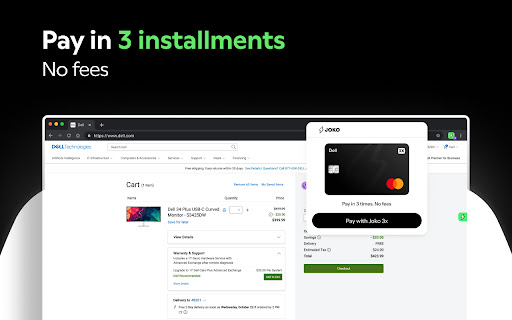 Joko: Cash back & automatic coupons screenshot