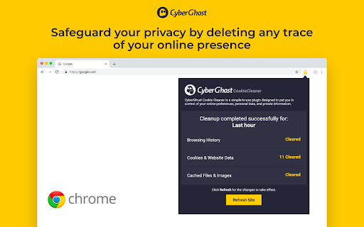 CyberGhost Cookie Cleaner screenshot