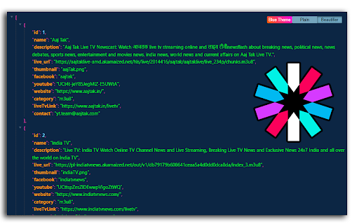 JSON Formatter & Beautifier screenshot