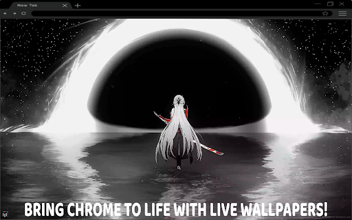 Acheron Black Hole Honkai Star Rail Live Wallpaper screenshot