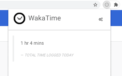 WakaTime screenshot