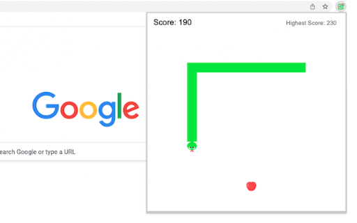 Apple Snake Game screenshot