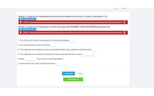 Tool EOP screenshot