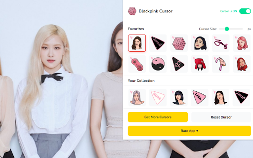 Blackpink Cursor ★ Custom Cursor for Chrome™ screenshot