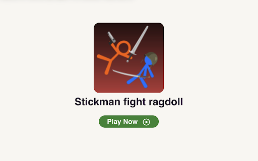 Stickman fight ragdoll Game screenshot