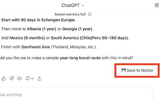 Save GPT screenshot