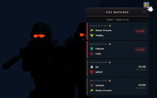 Counter-Strike 2 HLTV Matches screenshot
