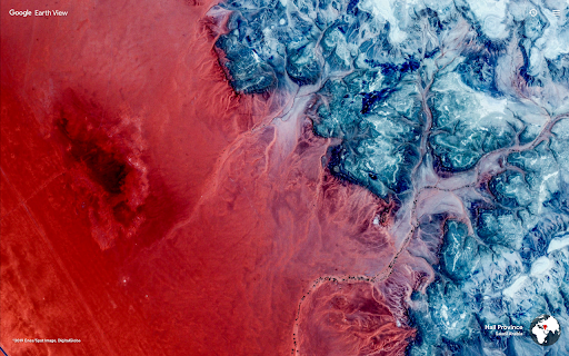 Earth View from Google Earth screenshot