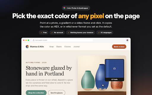 Color Picker & Eyedropper - Pick Any Pixel screenshot