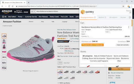 Qwintry Shophelp screenshot