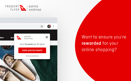 Qantas Shopping Points-Prompter screenshot