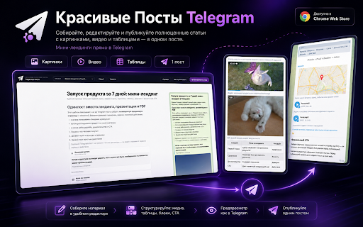 Красивые Телеграм Посты screenshot