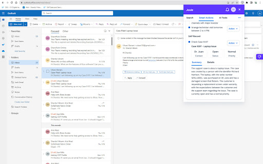 SAP CX AI Toolkit screenshot
