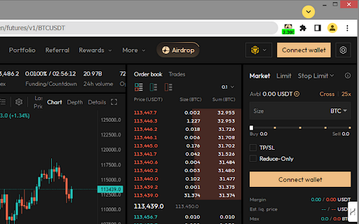 Aster Dex Crypto Price Widget screenshot