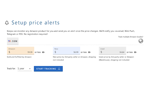 Keepa™ - Amazon Price Tracker screenshot