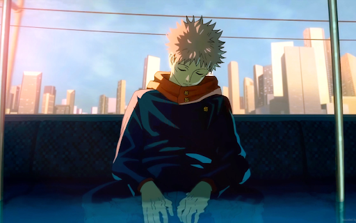 Yuuji Itadori Sleeping Jujutsu Kaisen Live Wallpaper screenshot