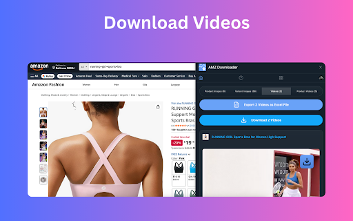 AMZ Downloader - Amazon Videos and Images Downloader screenshot