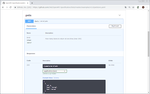 swagger-viewer screenshot
