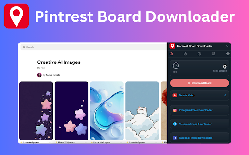 Pinterest Board Downloader screenshot