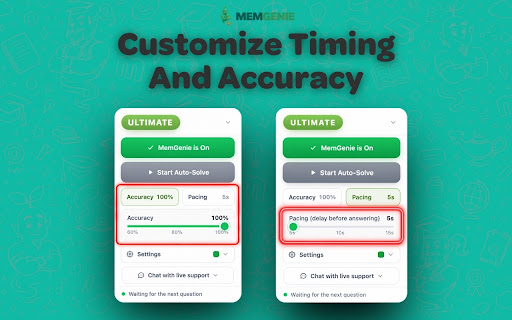 MemGenie — #1 Membean Hack: Auto Answer Bot, Quiz Solver & Answers screenshot