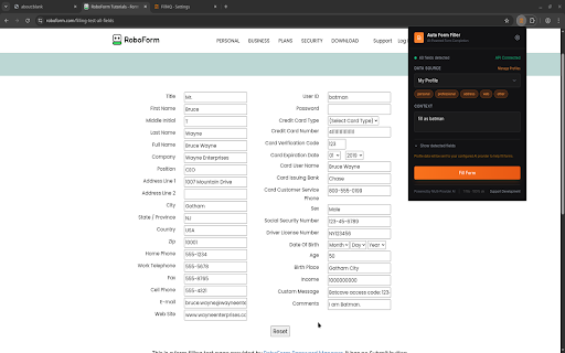 AI Auto Form Filler (BYOK) screenshot