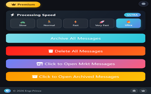 Delete Facebook Messages Fast 2026 screenshot