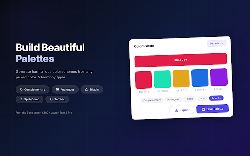Color Picker Pro - Eyedropper for Any Web Page screenshot