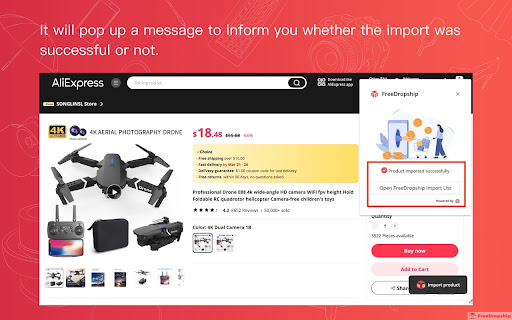 H&O FreeDropship - AliExpress Dropshipping Asistant screenshot