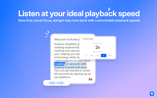 Text to Speech (TTS) Read Aloud Voice Reader by Audeus screenshot