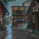 Anime Rain Live Wallpaper icon