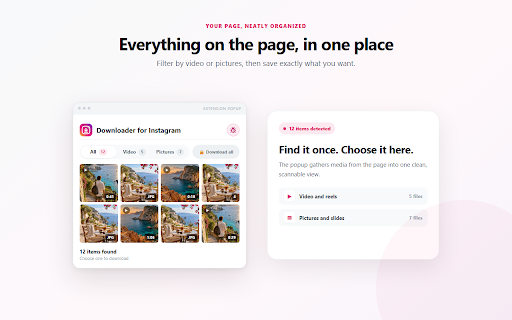 Downloader for Instagram screenshot