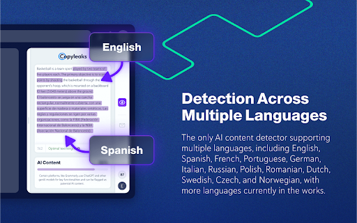 AI Content Detector - Copyleaks screenshot