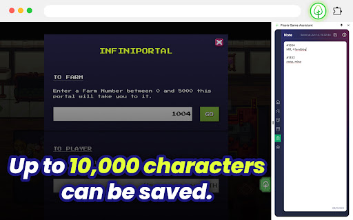 Pixels Game Assistant screenshot