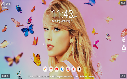 Taylor Swift MeaVana screenshot
