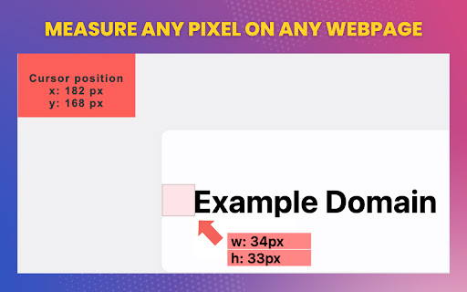 Pixel measurement screenshot