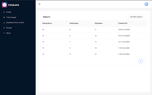 InstaLens – Instagram Follower Tracker screenshot