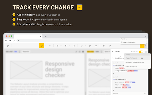 Pixefy - Responsive Design Checker screenshot