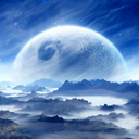 Landscape Planet Sky Live Wallpaper icon