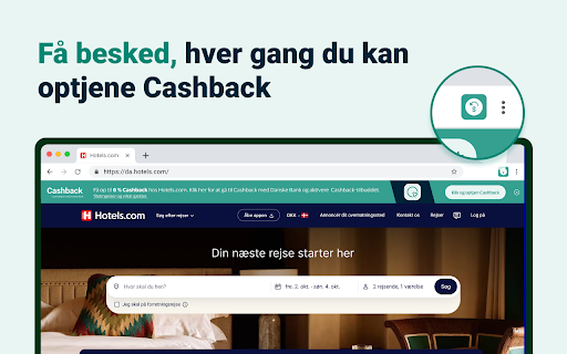 Cashback med Danske Bank Helper screenshot