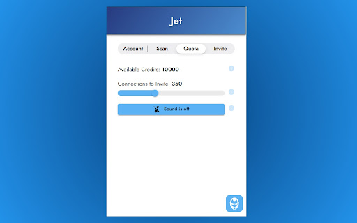 Jet — LinkedIn Smart Inviter screenshot