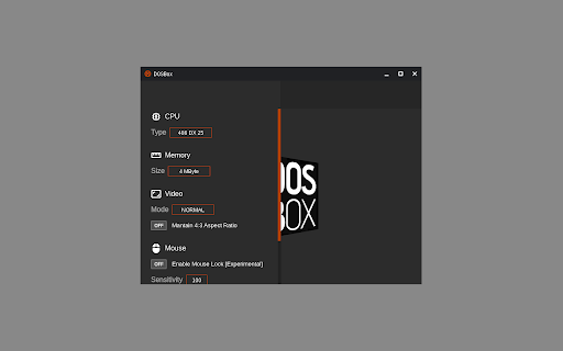 DOSBox screenshot