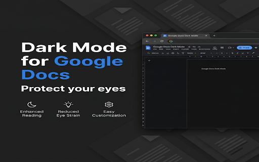 Google Docs Dark Mode screenshot