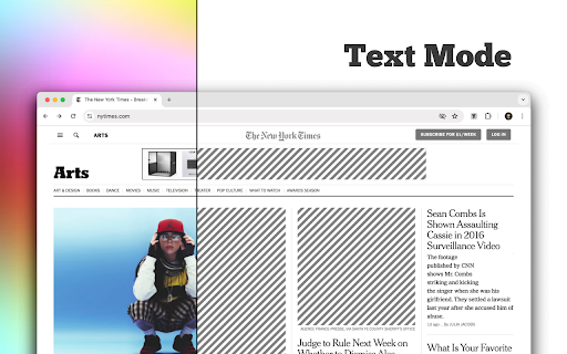 Text Mode screenshot